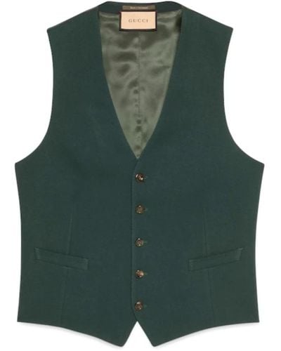 Gucci Suit Vests - Green