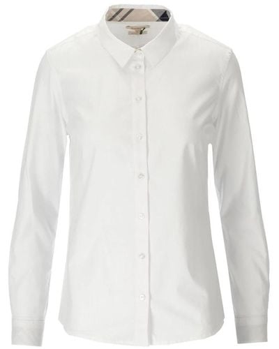 Barbour Blouses & shirts > shirts - Blanc