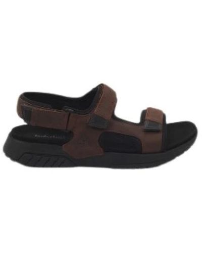 Timberland Leder sandalen - Schwarz