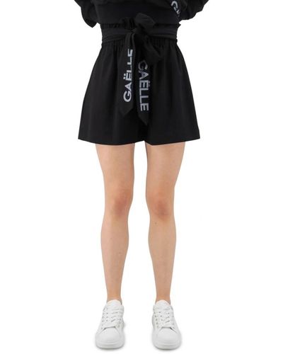 Gaelle Paris Short Shorts - Black