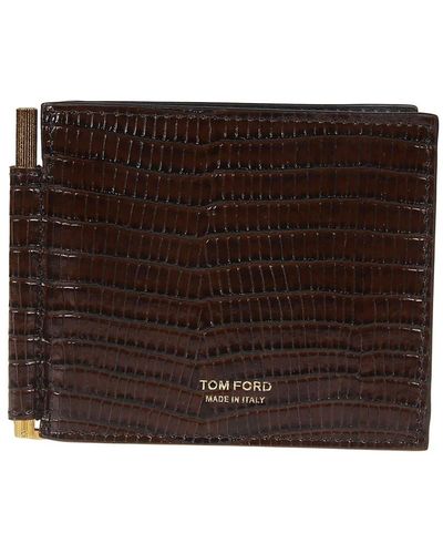 Tom Ford Wallets & Cardholders - Brown