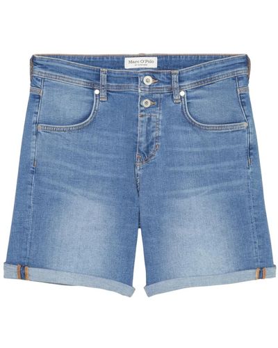 Marc O'polo Denim Shorts - Blauw
