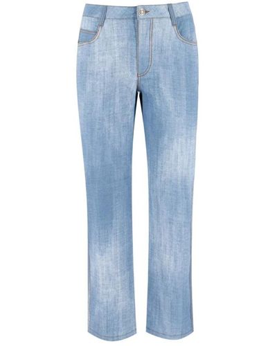 Ermanno Scervino Straight Jeans - Blue