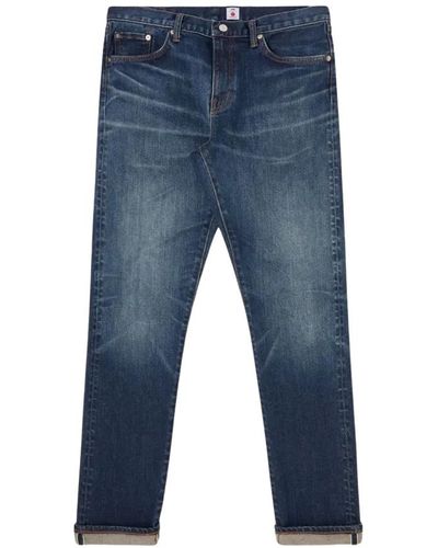 Edwin Slim tapered kaihara stretch jeans - Blu