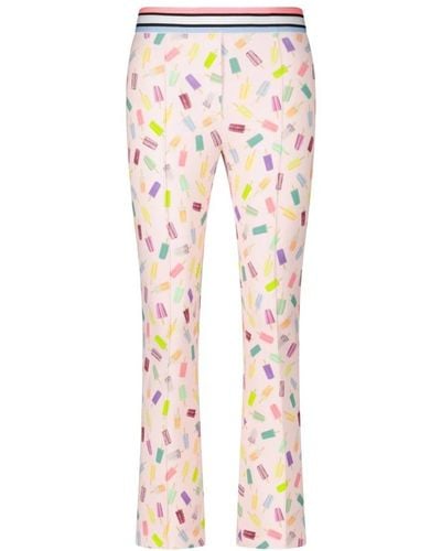 Marc Cain Cropped Trousers - Pink