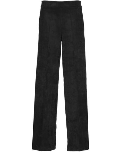 D.exterior Trousers > straight trousers - Noir