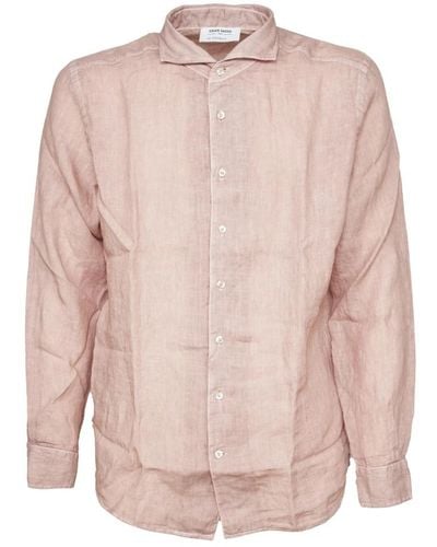 Gran Sasso Camicia in lino - Rosa