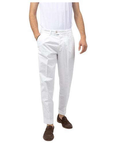 Re-hash Trousers > chinos - Blanc
