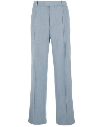 Bottega Veneta Trousers > wide trousers - Bleu