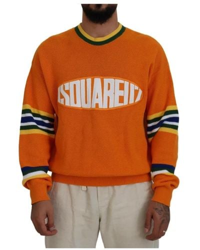 DSquared² Sweatshirts - Orange