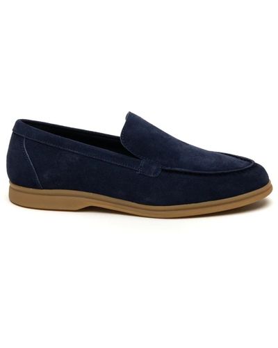 BERWICK  1707 Shoes > flats > loafers - Bleu