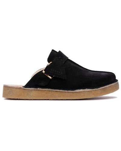 Clarks Chaussures femme trek mule s wined - Noir