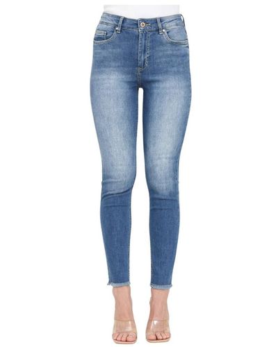 ONLY Skinny fit medium denim jeans - Blau