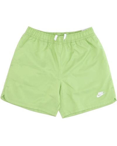Nike Gewebte gefütterte flow shorts - Grün