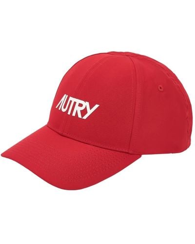Autry Cappello rosso con logo