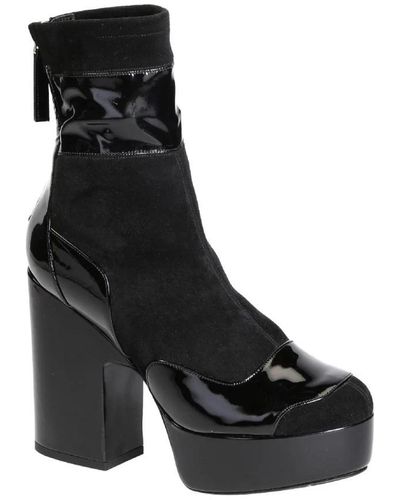 Pierre Hardy Heeled Boots - Black