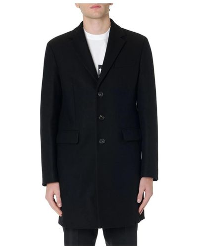 DSquared² Coats > single-breasted coats - Noir