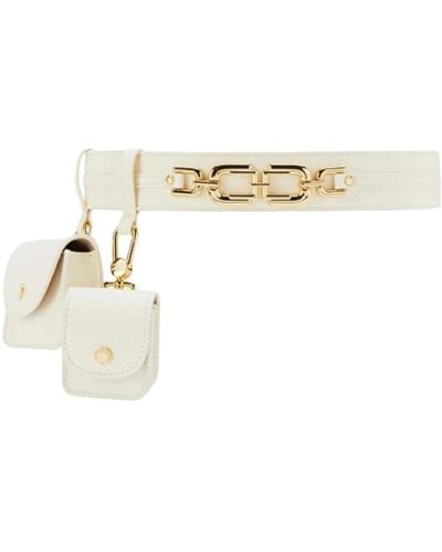 Elisabetta Franchi Accessories > belts - Blanc