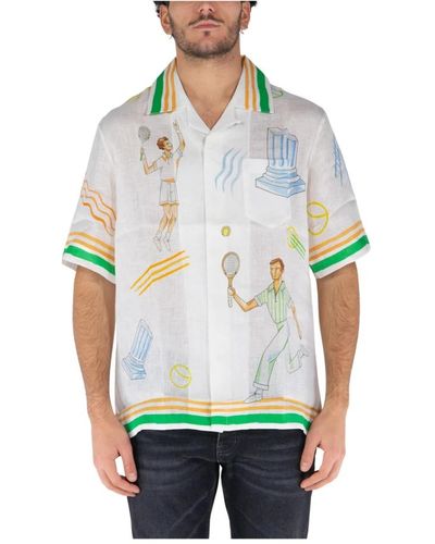 Casablanca Shirts > short sleeve shirts - Vert