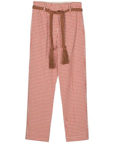 Alysi Wide trousers - Rot
