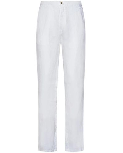 Boglioli Slim-Fit Pants - White