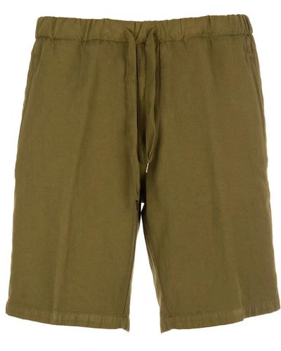 BRIGLIA Casual Shorts - Green