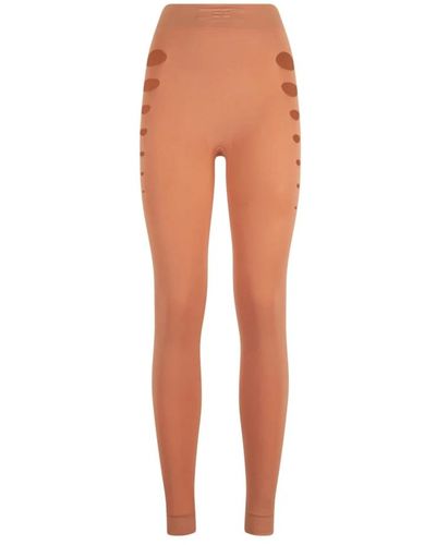 Elisabetta Franchi Trousers > leggings - Orange
