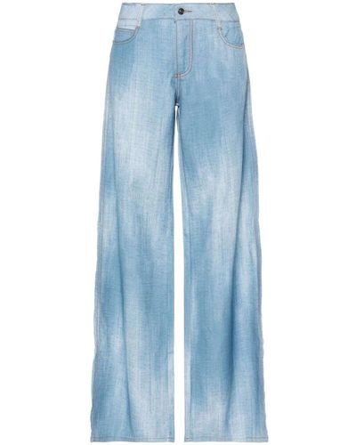 Ermanno Scervino Wide jeans - Azul