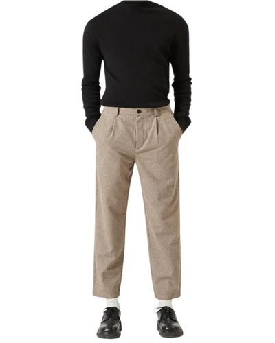 Minimum Trousers > straight trousers - Noir