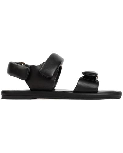 Giorgio Armani Flat Sandals - Black