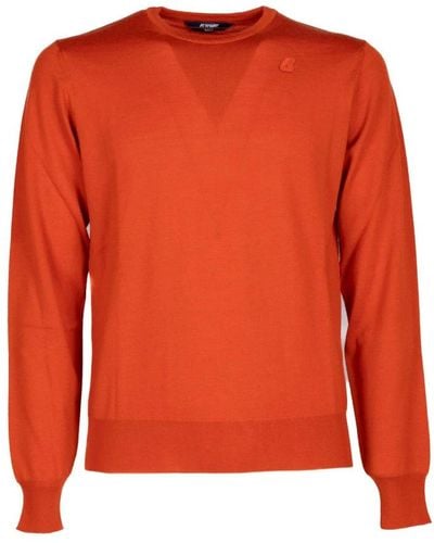 K-Way Sweatshirts - Orange