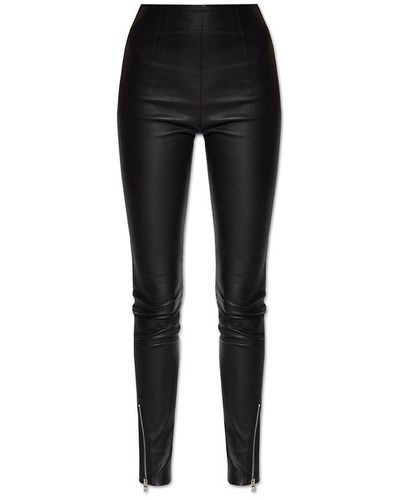 Amiri Leather trousers - Nero