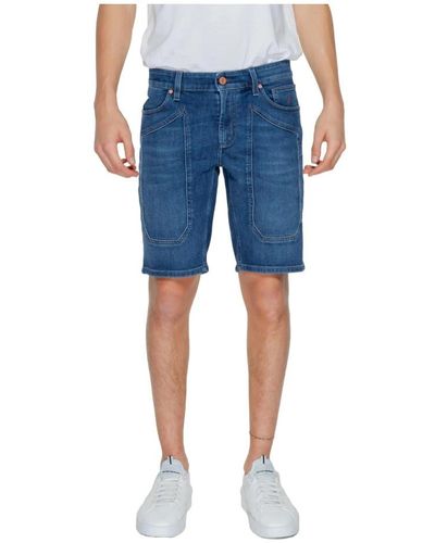 Jeckerson Denim Shorts - Blue
