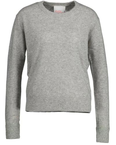 ABSOLUT CASHMERE Round-Neck Knitwear - Grey