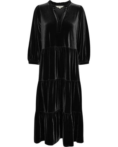 Part Two Short Dresses - Black