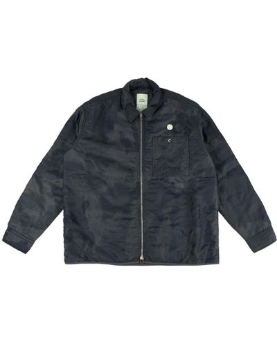 OAMC Re:work fleece lined jacket - Blau