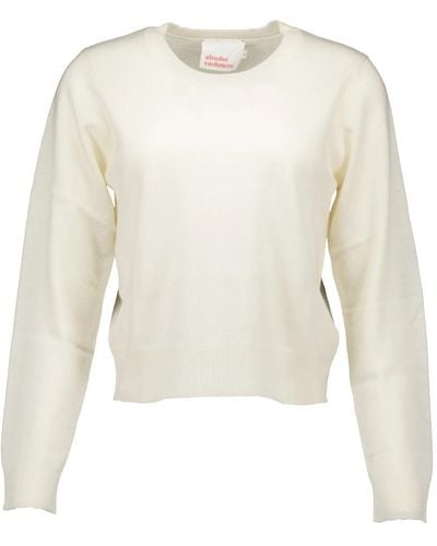 ABSOLUT CASHMERE Round-Neck Knitwear - White