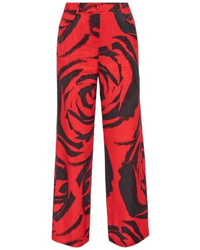Diane von Furstenberg Pantalons - Rouge