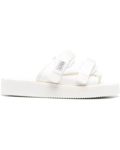 Suicoke Flat Sandals - White