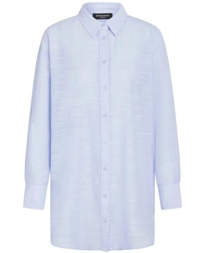 Bruuns Bazaar Blouses & shirts > shirts - Bleu