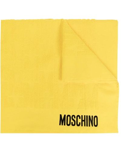 Moschino Home > textiles > towels - Jaune