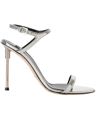 Elisabetta Franchi High Heel Sandals - White