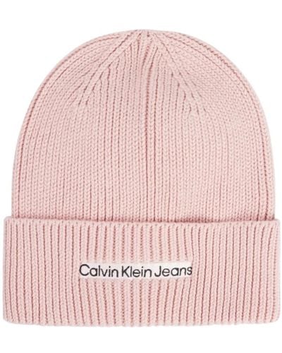 Calvin Klein Rosa beanie - Pink