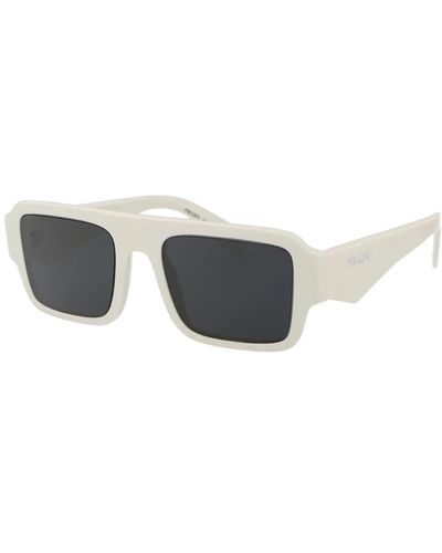 Prada Stylische sonnenbrille für sonnige tage - Weiß