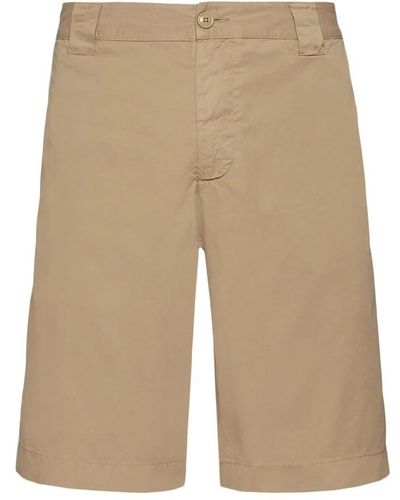 Woolrich Casual Shorts - Natural