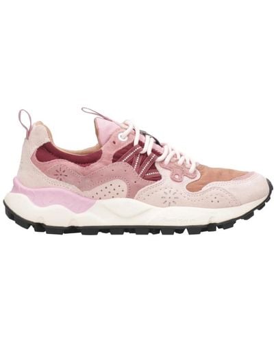 Flower Mountain Sneakers - Pink