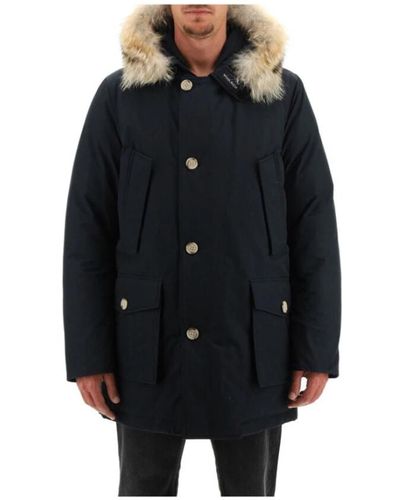 Woolrich Arctic Parka with Removable Fur - Schwarz