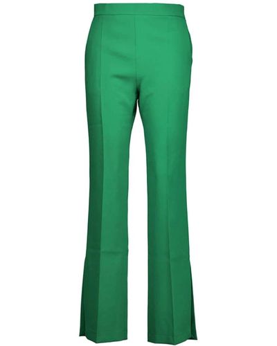 Ana Alcazar Wide Trousers - Green