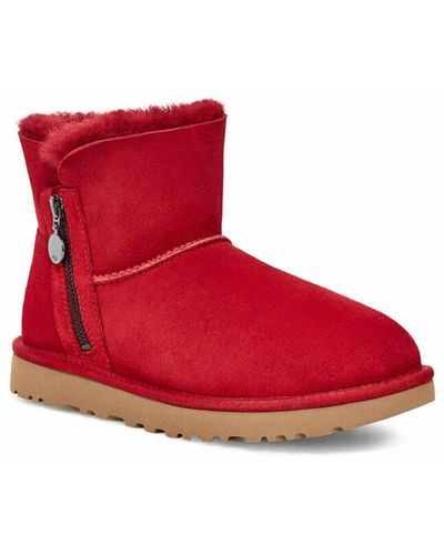 UGG Bailey zip mini boots - Rosso