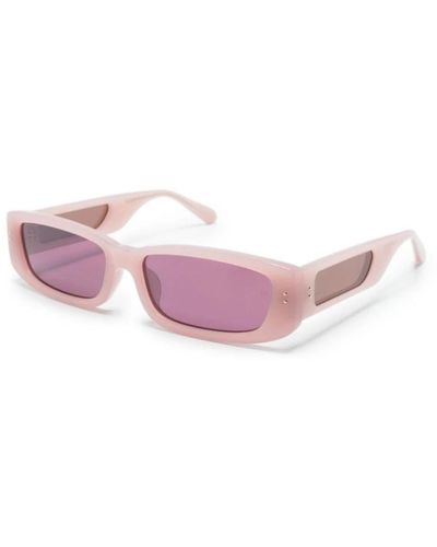 Linda Farrow Lila sonnenbrille für den täglichen gebrauch - Pink